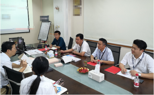 陪同政府園區(qū)赴新型建筑材料投資選址項目方對接考察，增進低碳經(jīng)濟發(fā)展