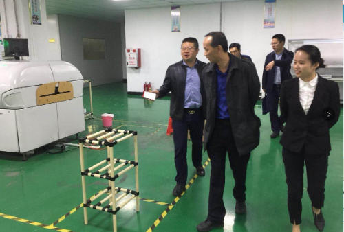 深圳分公司陪同政府園區(qū)對接考察智能通訊終端產業(yè)鏈搬遷投資選址項目，雙方達成多項合作共識